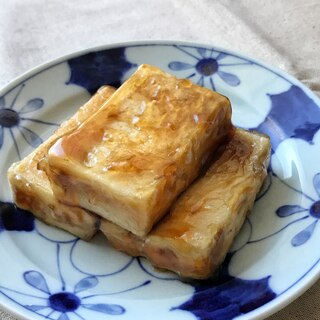 高野豆腐の照り焼き